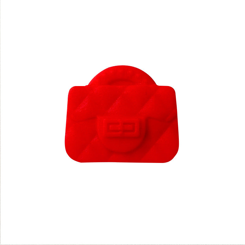 Wholesale 10PCS Silicone Backpack Shape Focal beads